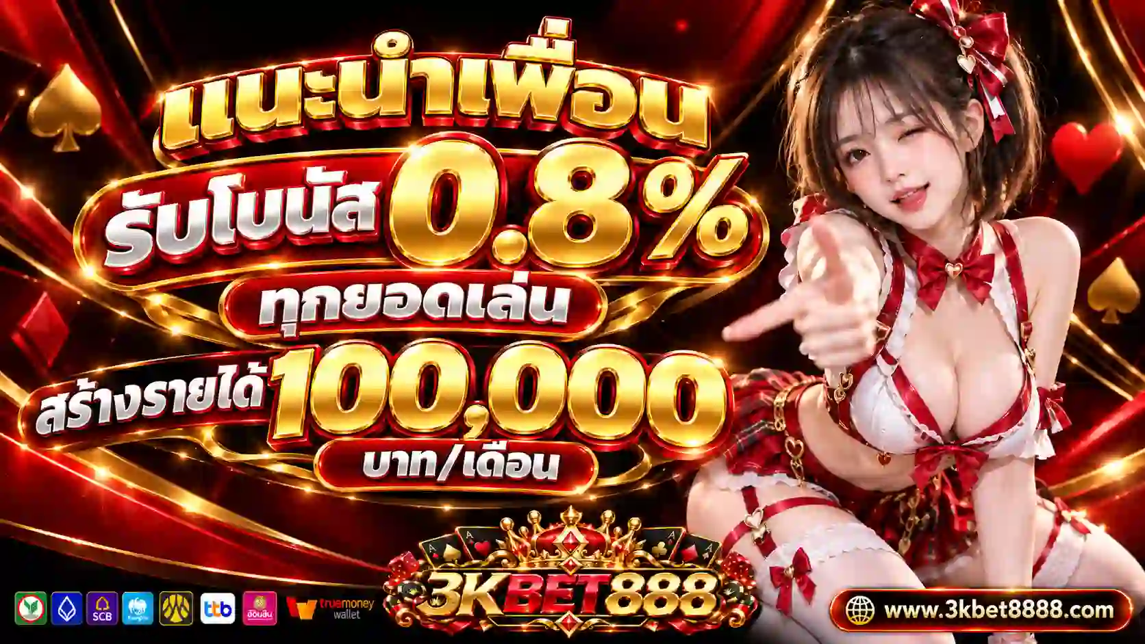 โปรโมชั่นแนะนำเพื่อนรับโบนัส